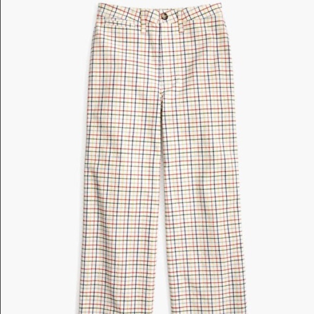 Madewell Wide Leg Cropped Pants
